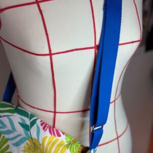 TISATOO - "Joie"- Petit sac bandoulière - bleu vif
