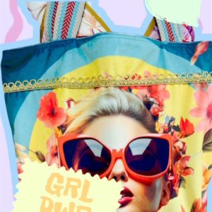 SHOPPER - TOTE BAG "Blondie"