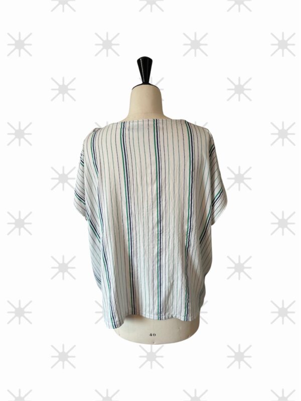 Haut coton avec broche "Guyonne" – Image 3