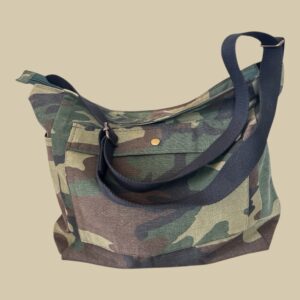 MINSATOO 4 - Sac bandoulière 7 poches "Kamouf"