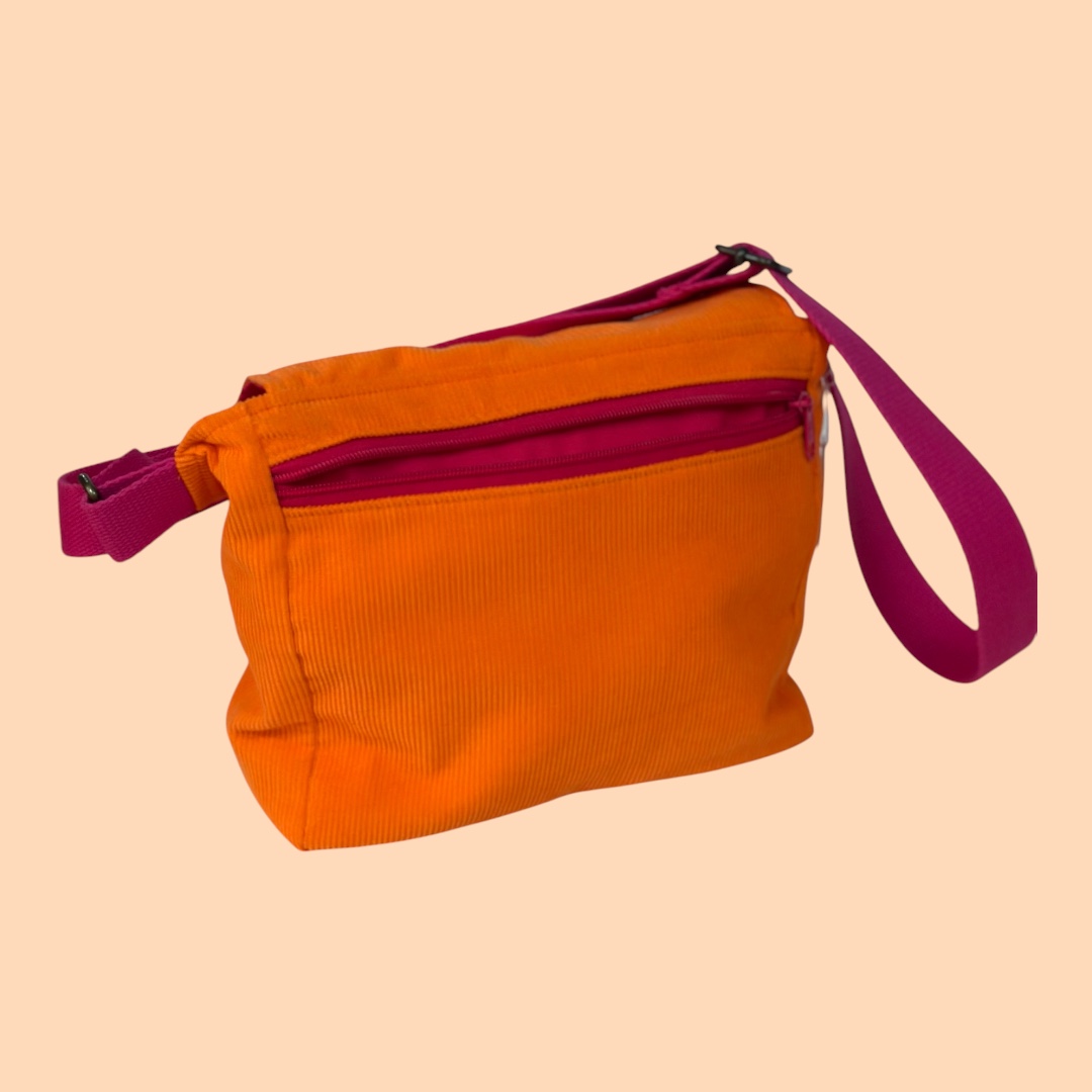 Nouveau Sac bandoulière TISATOO - Orange – Image 2